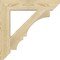 Ekena Millwork Balboa Slat Rough Sawn Bracket, Douglas Fir, 4"W x 24"D x 24"H BKT04X24X24BOA06RDF - alternate 4